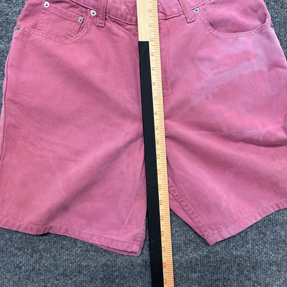 Levi's Shorts Womens Size 10 Pink Tencel Cotton 550 Relaxed Fit Denim Casual - Picture 4 of 9